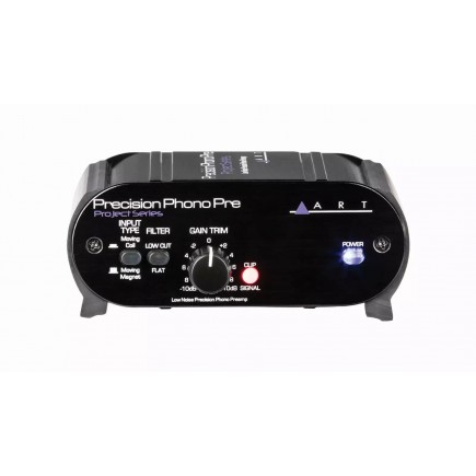 ART PRECISION PHONO PREAMP Wysokiej jakości przedwzmacniacz gramofonowy zaprojektowany do pracy w domu jak i studio.